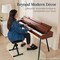 Best Choice Product Modern 88 Key Fully Weighted Desk Style Digital Piano w/ Metal Legs, 3 Sustain Pedal